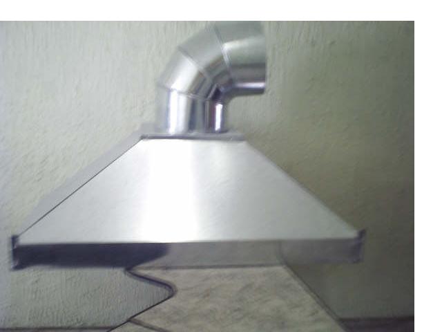 Coifa para cozinha industrial 